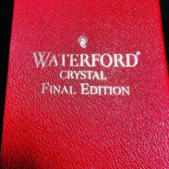 Vtg Waterford Crystal Bell 1995 12 Days Christmas Twelve Drummers Drumming BOX - Picture 3 of 11